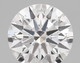 1.38-Carat Round Lab Grown Diamond