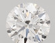 1.37-Carat Round Lab Grown Diamond