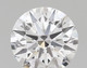 1.38-Carat Round Lab Grown Diamond
