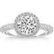 2 3/8Ct Pave Halo Diamond Engagement Ring Lab Grown Gold EF/VS 2 3/8Ct Pave Halo Diamond Engagement Ring Lab Grown Gold EF/VS
