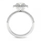 2 3/8Ct Pave Halo Diamond Engagement Ring Lab Grown Gold EF/VS 2 3/8Ct Pave Halo Diamond Engagement Ring Lab Grown Gold EF/VS