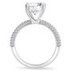 Certified 3 3/8Ct Heirloom Diamond Engagement Ring 14k Gold Lab Grown Certified 3 3/8Ct Heirloom Diamond Engagement Ring 14k Gold Lab Grown