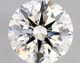 2.01-Carat Round Lab Grown Diamond