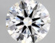 2.01-Carat Round Lab Grown Diamond
