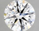 2.01-Carat Round Lab Grown Diamond