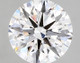2.01-Carat Round Lab Grown Diamond