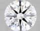 2.01-Carat Round Lab Grown Diamond
