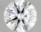 2.01-Carat Round Lab Grown Diamond