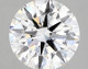 2.01-Carat Round Lab Grown Diamond
