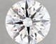 2.08-Carat Round Lab Grown Diamond