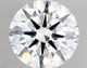2.07-Carat Round Lab Grown Diamond