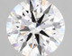 2.08-Carat Round Lab Grown Diamond