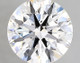2.08-Carat Round Lab Grown Diamond