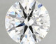 2.08-Carat Round Lab Grown Diamond
