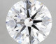 2.08-Carat Round Lab Grown Diamond
