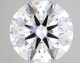 2.1-Carat Round Lab Grown Diamond