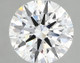 2.08-Carat Round Lab Grown Diamond