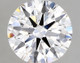 2.1-Carat Round Lab Grown Diamond
