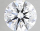 2.17-Carat Round Lab Grown Diamond