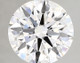 2.2-Carat Round Lab Grown Diamond