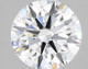 2.18-Carat Round Lab Grown Diamond
