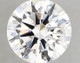 2.22-Carat Round Lab Grown Diamond