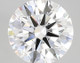2.18-Carat Round Lab Grown Diamond