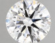 2.21-Carat Round Lab Grown Diamond
