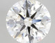 2.21-Carat Round Lab Grown Diamond
