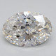 2.74-Carat Oval Lab Grown Diamond