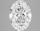 3.06-Carat Oval Lab Grown Diamond