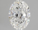 3.03-Carat Oval Lab Grown Diamond