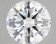 3.01-Carat Round Lab Grown Diamond