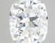 3.02-Carat Cushion Lab Grown Diamond
