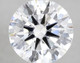 3.08-Carat Round Lab Grown Diamond
