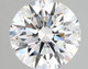 3.04-Carat Round Lab Grown Diamond