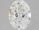 3.04-Carat Oval Lab Grown Diamond