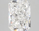 3.09-Carat Radiant Lab Grown Diamond