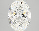 3.09-Carat Oval Lab Grown Diamond