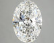3.14-Carat Oval Lab Grown Diamond