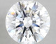 3.09-Carat Round Lab Grown Diamond