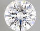 3.07-Carat Round Lab Grown Diamond
