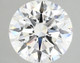 3.09-Carat Round Lab Grown Diamond