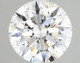 3.09-Carat Round Lab Grown Diamond