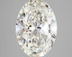3.43-Carat Oval Lab Grown Diamond