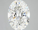 3.5-Carat Oval Lab Grown Diamond