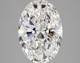3.24-Carat Oval Lab Grown Diamond