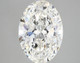 3.41-Carat Oval Lab Grown Diamond