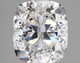 3.64-Carat Cushion Lab Grown Diamond