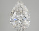 5.02-Carat Pear Lab Grown Diamond
